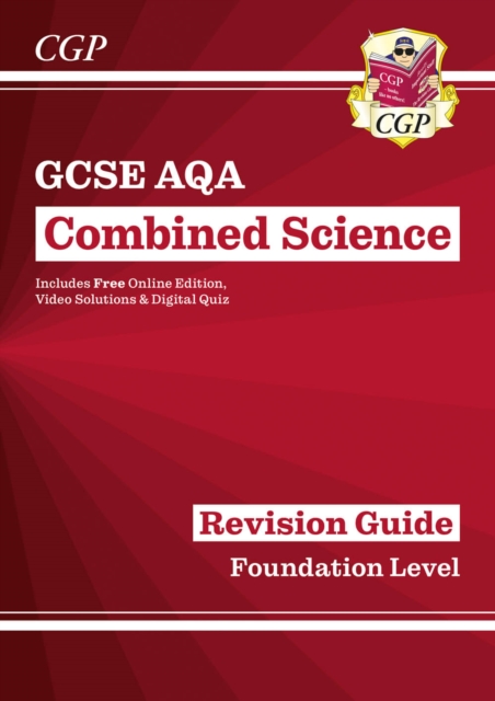 GCSE Combined Science AQA Revision Guide - Foundation includes Online Edition, Videos & Quizzes, Multiple-component retail product, part(s) enclose Book