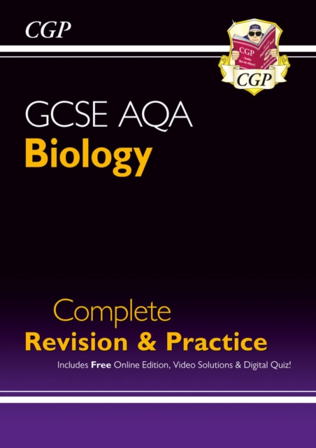 GCSE Biology AQA Complete Revision & Practice includes Online Ed, Videos & Quizzes, Multiple-component retail product, part(s) enclose Book