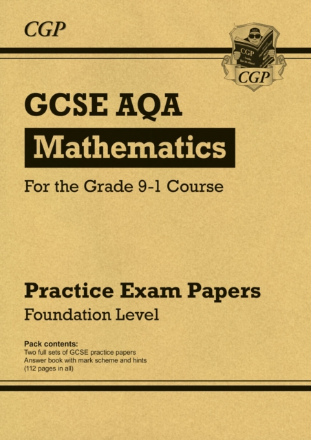 GCSE Maths AQA Practice Papers: Foundation, Paperback / softback Book