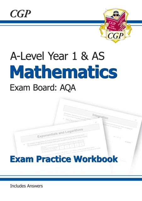 AS-Level Maths AQA Exam Practice Workbook (includes Answers): for the 2024 and 2025 exams, Paperback / softback Book