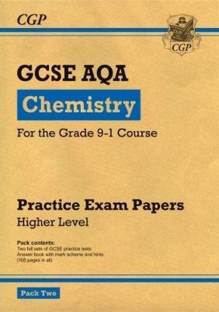 GCSE Chemistry AQA Practice Papers: Higher Pack 2: for the 2024 and 2025 exams, Paperback / softback Book