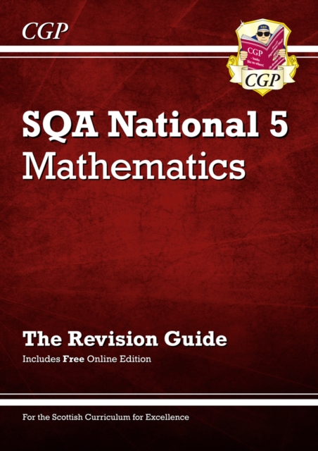 National 5 Maths: SQA Revision Guide with Online Edition: for the 2024 and 2025 exams, Paperback / softback Book