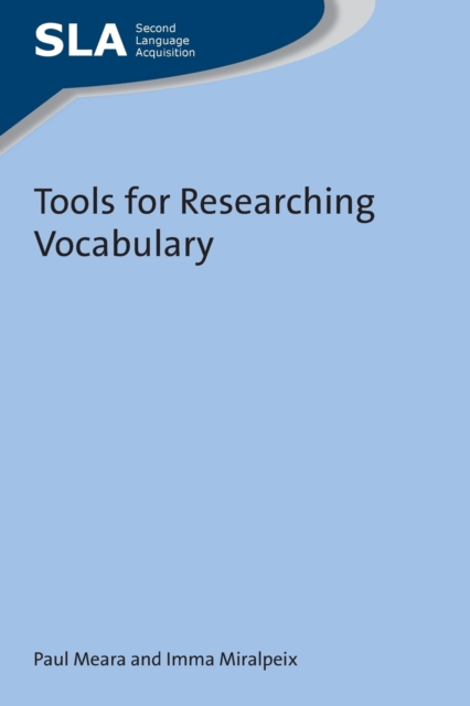 Tools for Researching Vocabulary, Paperback / softback Book