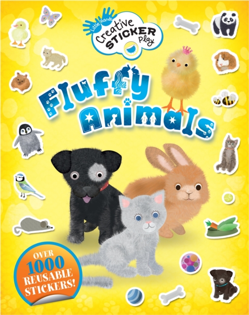 Little Hands Creative Sticker Play: Fluffy Animals, Paperback Book