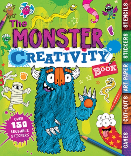 The Monster Creativity Book, Spiral bound Book