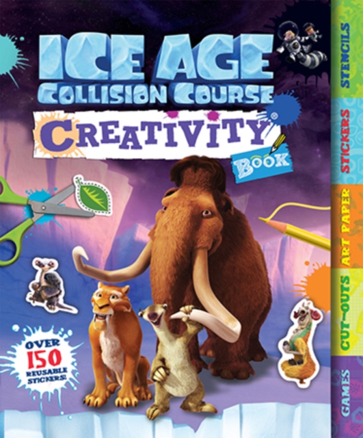 Ice Age Collision Course Creativity Book, Spiral bound Book
