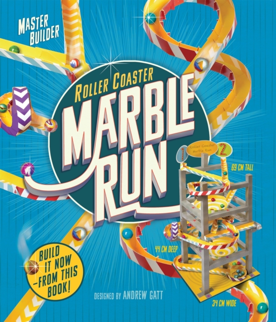 Master Builder - Roller Coaster Marble Run : Construct Your Own Huge Marble Run - Out Of Paper!, Paperback / softback Book