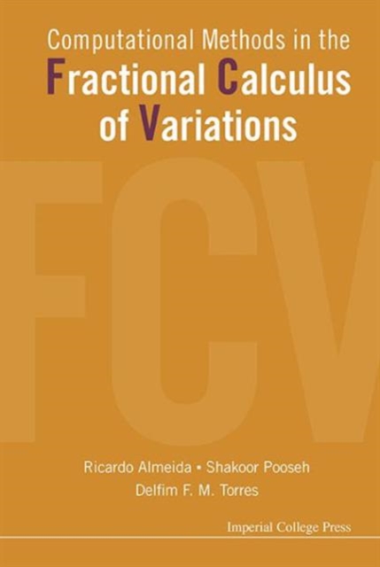 Computational Methods In The Fractional Calculus Of Variations, Hardback Book