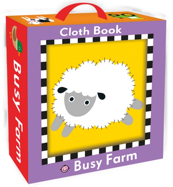 Busy Farm Cloth Book : My First Priddy, Rag book Book