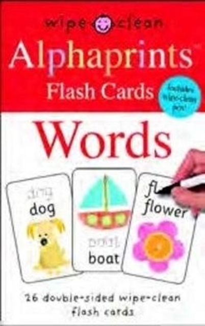 Words : Alphaprints Flash Cards, Cards Book