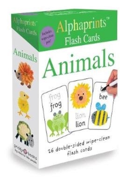 Alphaprints Flash Cards Animals, Cards Book