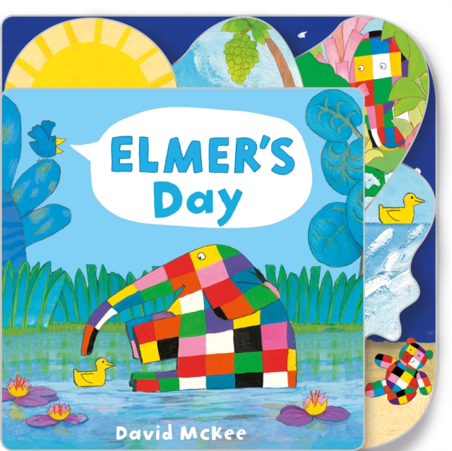 Elmer's Day : Tabbed Board Book, Board book Book