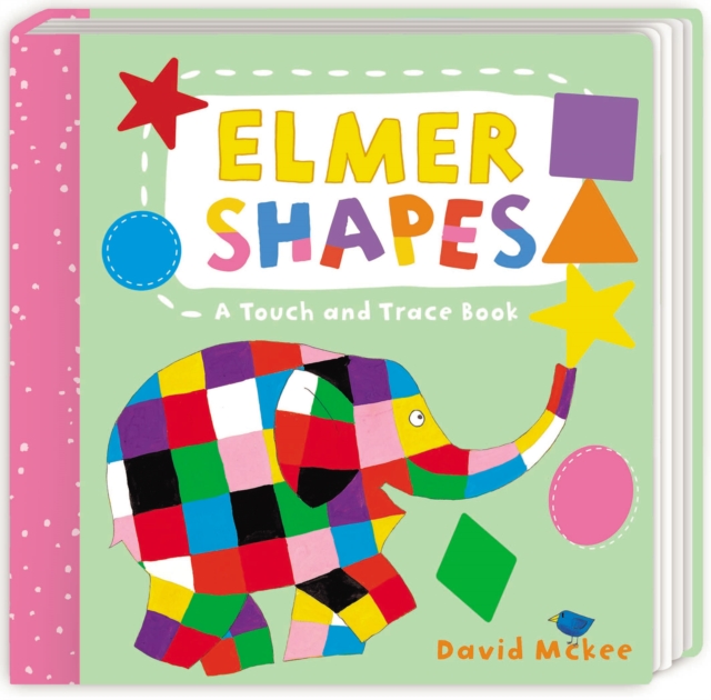 Elmer Shapes: A Touch and Trace Book, Board book Book
