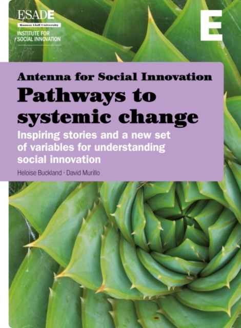 Pathways to Systemic Change : Inspiring Stories and a New Set of Variables for Understanding Social Innovation, Paperback / softback Book