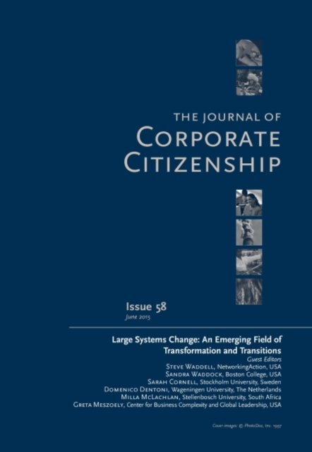 Large Systems Change: An Emerging Field of Transformation and Transitions : A Special Theme Issue of The Journal of Corporate Citizenship (Issue 58), Paperback / softback Book