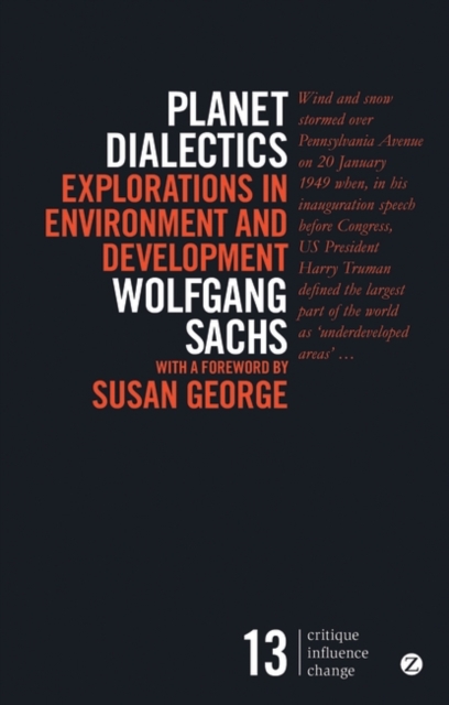 Planet Dialectics : Explorations in Environment and Development, PDF eBook