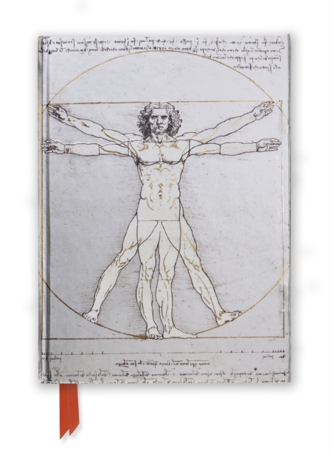 Da Vinci: Vitruvian Man (Foiled Journal), Notebook / blank book Book