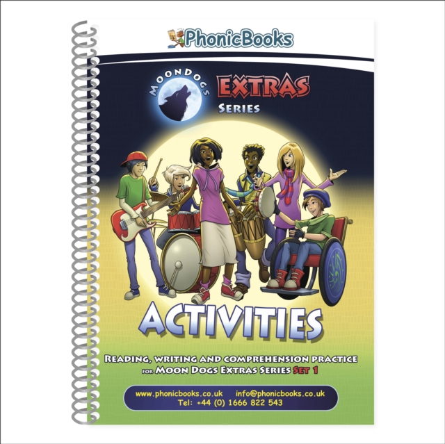 Phonic Books Moon Dogs Extras Activities : Photocopiable Activities Accompanying Moon Dogs Extras Books for Older Readers (alternative vowel spellings), Spiral bound Book