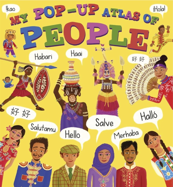 My Pop-up Atlas of People, Hardback Book