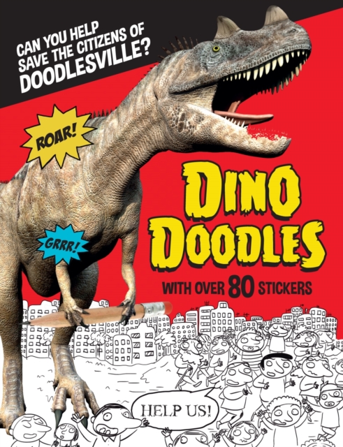 Dino Doodles, Hardback Book