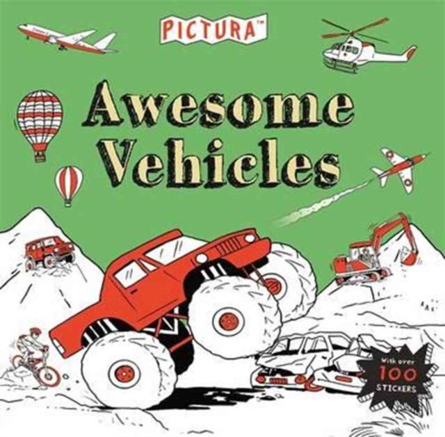 Pictura Puzzles Awesome Vehicles, Paperback / softback Book