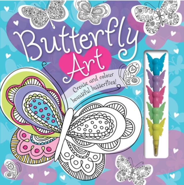 Butterfly Art, Paperback Book