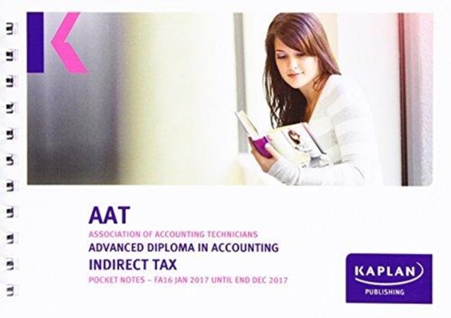 AAT Indirect Tax FA2016 - Pocket Notes, Paperback / softback Book