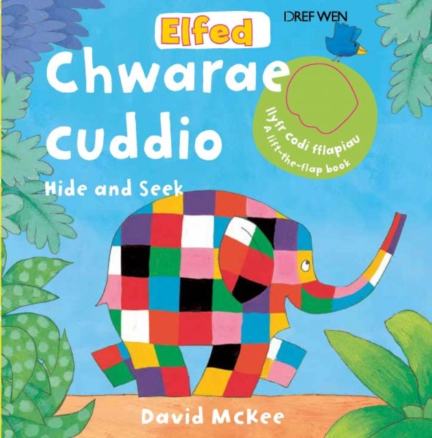 Cyfres Elfed: Elfed yn Chwarae Cuddio/Elfed Hide and Seek, Hardback Book