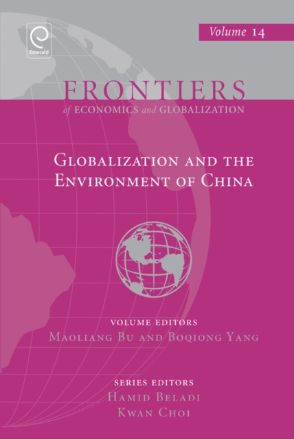 Globalization and the Environment of China, Hardback Book