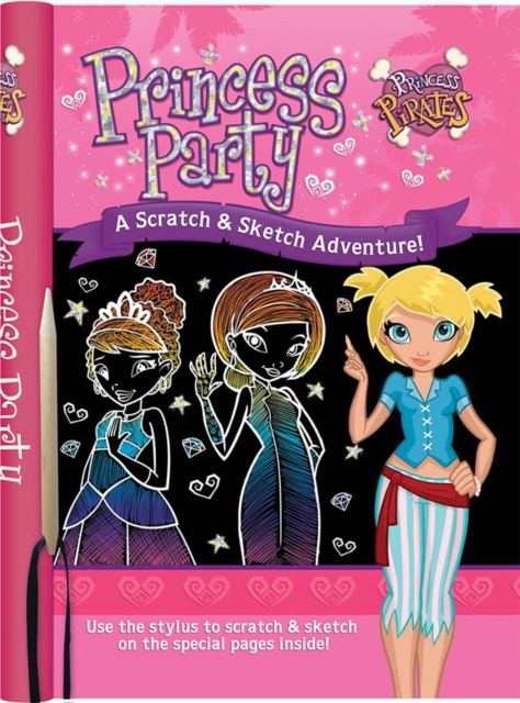 Princess Party Scratch & Sketch, Hardback Book