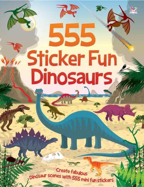 555 Sticker Fun Dinosaurs, Paperback / softback Book