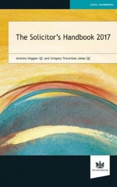 The Solicitor's Handbook, Paperback / softback Book