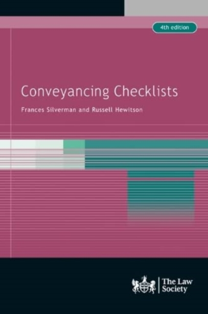 View larger image Conveyancing Checklists, Paperback / softback Book
