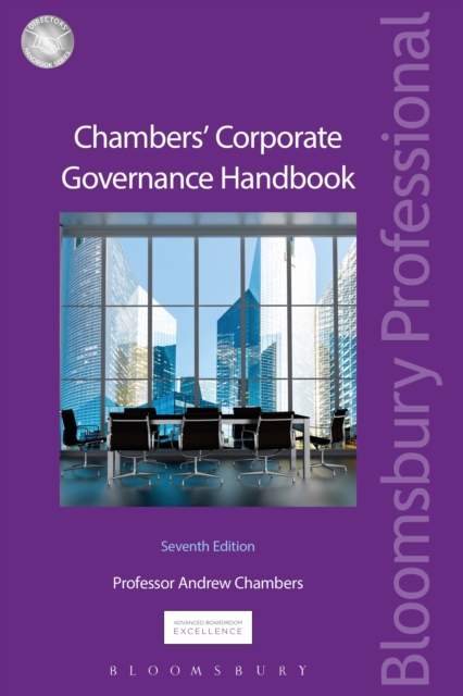 Chambers' Corporate Governance Handbook, Paperback / softback Book