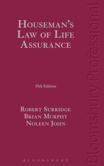 Houseman's Law of Life Assurance, PDF eBook