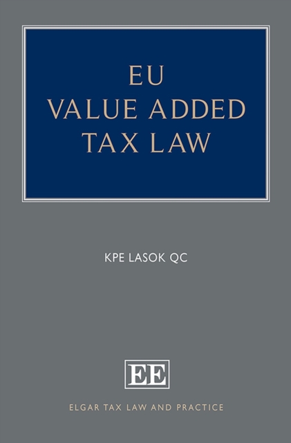 EU Value Added Tax Law, EPUB eBook
