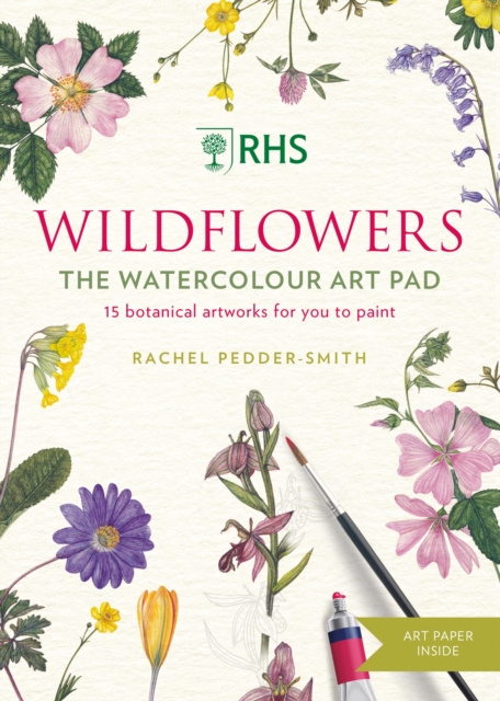 RHS Wildflowers Watercolour Art Pad, Paperback / softback Book