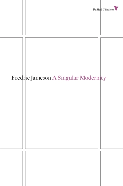A Singular Modernity : Essay on the Ontology of the Present, EPUB eBook