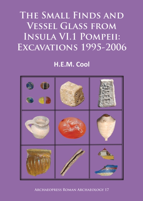 The Small Finds and Vessel Glass from Insula VI.1 Pompeii: Excavations 1995-2006, Paperback / softback Book