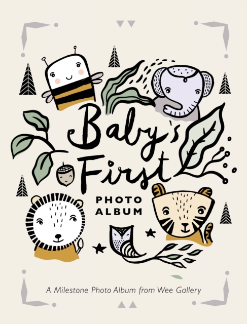 Baby's First Photo Album : A Milestone Photo Album, Diary Book