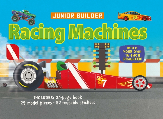 Junior Builder: Racing Machines, Hardback Book