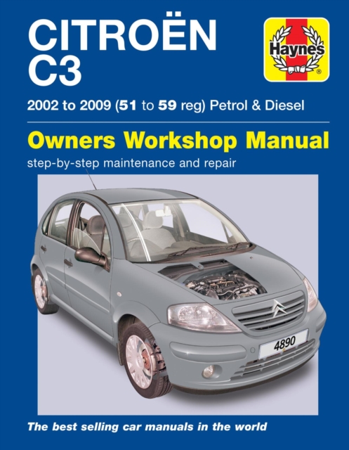 Citroen C3 Petrol & Diesel (02 - 09) Haynes Repair Manual, Paperback / softback Book