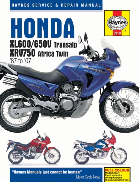 Honda XL600/650 Transalp & XRV750 Africa Twin (87 - 07), Paperback / softback Book