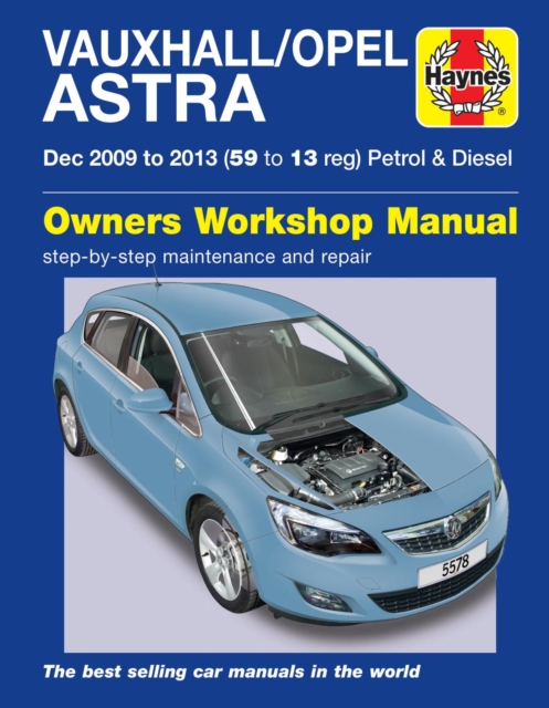 Vauxhall/Opel Astra (Dec 09 - 13) 59 to 13, Paperback / softback Book