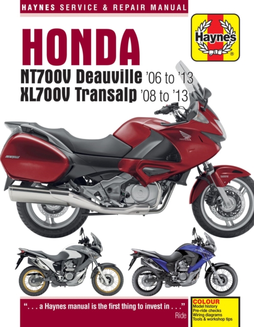 Honda NT700V Deauville & XL700V Transalp : (06 - 13), Paperback / softback Book