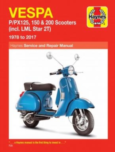 Vespa P/PX125, 150 & 200 Scooters (incl. LML Star 2T) (78-17), Paperback / softback Book