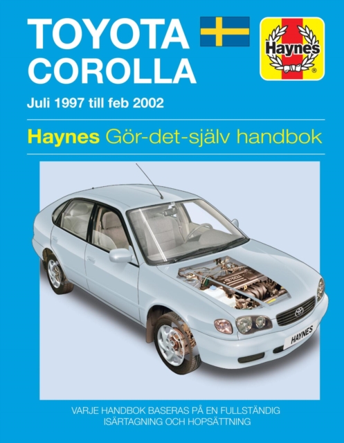 Toyota Corolla (Juli 1997 - Feb 2002) (svenske utgava), Paperback / softback Book