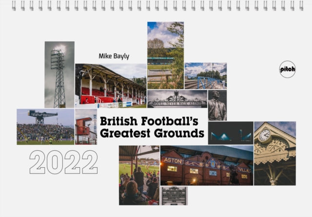British Football's Greatest Grounds Desk Calendar, Calendar Book