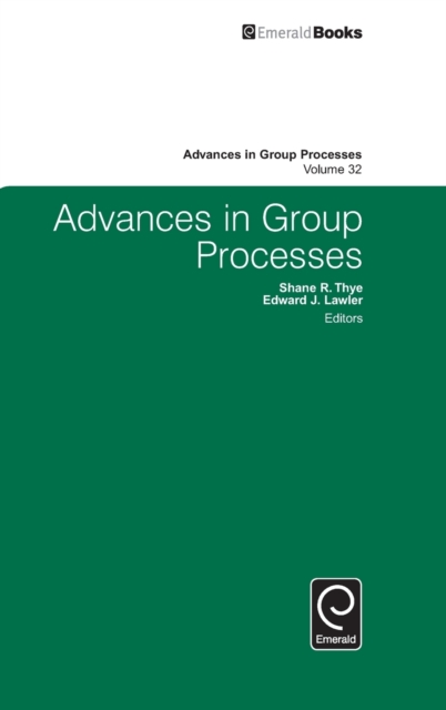 Advances in Group Processes, Hardback Book