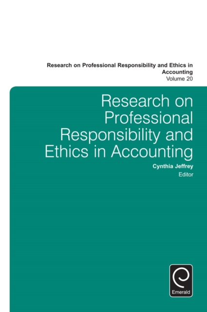 Research on Professional Responsibility and Ethics in Accounting, EPUB eBook